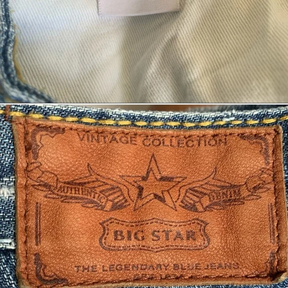 Big Star Distressed “Liv” Vintage Collection Jeans - Picture 9 of 10
